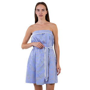 Network Dress Women Sky Blue